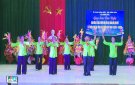 Đông Hòa tổ chức giao lưu văn nghệ quần chúng chào mừng Lễ đón nhận huyện đạt chuẩn Nông thôn mới và công nhận Di sản văn hóa phi vật thể Quốc gia Ngũ trò Viên Khê.